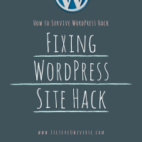 Fixing My WordPress Hacked Site How to Survive WordPress Hack
