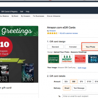 Customized Amazon Gift Cards Customized Amazon Gift Cards