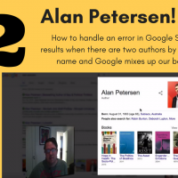 Fixing Google Search Results Google Search Results for Authors
