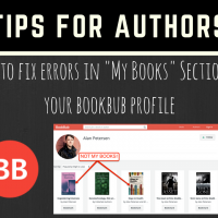 BookBub Author Profile Fixing Errors in My Books Section BookBub Author Profile