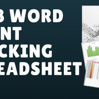 2018 Word Count Tracking Spreadsheet 2018 Word Count Tracking Spreadsheet