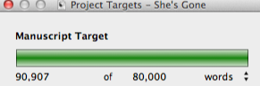 Word count for novel