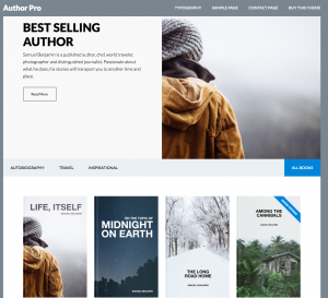 Author WordPress Theme