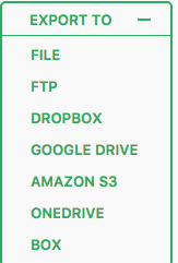 Moving WordPress Site Export Options