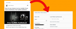 Ad Tracking for Facebook Ads with Aweber